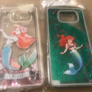 2 cases for note 5 glitter liquid